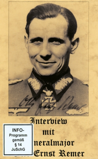 Generalmajor Otto Ernst Remer: Seine Ehre hieß Treue - DVD