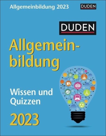 Thomas Huhnold: Duden Allgemeinbildung Tagesabreißkalender 2023