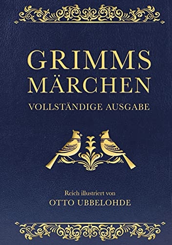 Jacob Grimm und Wilhelm Grimm: Grimms Märchen in Cabra-Leder