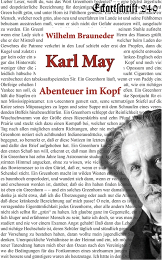 Wilhelm Brauneder: Karl May – Abenteuer im Kopf