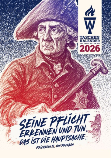 Taschenkalender des Widerstandes 2026