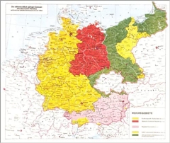 Karte „Deutsche Reichsgebiete“